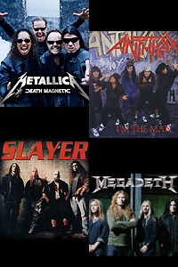 Metallica, Slayer, Megadeth  Anthrax  Sofia Rocks Powered by Sonisphere