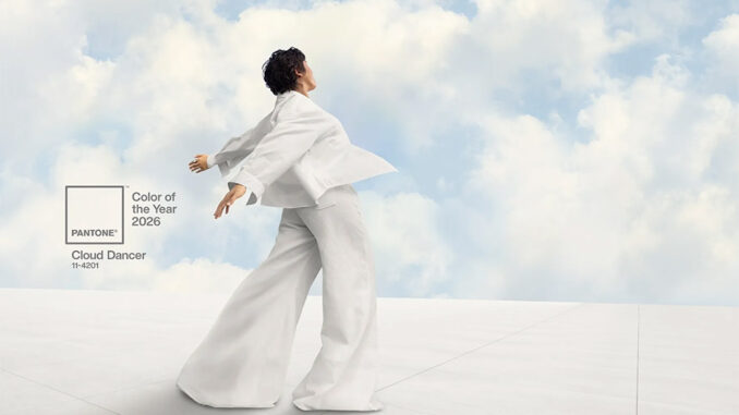 Цвят на годината Pantone 2026: Cloud Dancer